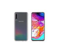 Muvit Crystal Soft - Coque de protection pour téléphone portable - transparent - pour Samsung Galaxy A70