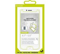 MUVIT Film Verre Trempé Universel 4,7"" à 5""