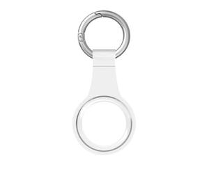 MUVIT FOR CHANGE AIRTAG TRANSPARENT TPU KEYCHAIN