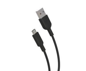 MUVIT FOR CHANGE Câble USB A / Micro USB - 1.2 m - Noir