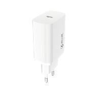 MUVIT FOR CHANGE CHARGEUR SECTEUR 30W USB-C PLASTIQUE RECYCLE BLANC