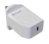 MUVIT for Change Chargeur Secteur PD 30W USB C