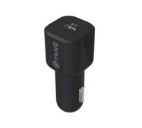 Muvit For Change Chargeur Voiture Pd 20W + Cable Usb C/Lightning Noir