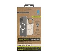 Muvit Coque For Change Recycletek MagSafe Shockproof 3 m compatible iPhone 14 Pro Transparent/Noir