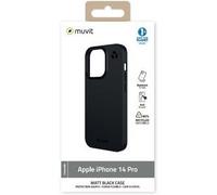 Muvit For Change Coque Recycletek Souple Noir Iphone 14 Pro