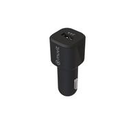 MUVIT FOR CHANGE PACK CAR CHARGER 12W Black + USB C CABLE 1.2M BLACK