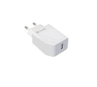 Muvit Pack chargeur secteur For Change 12W + câble USB‑C 1,2 m Blanc