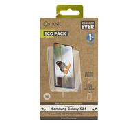 Muvit For Change Screen Protector + Galaxy S24 Phone Case Clair