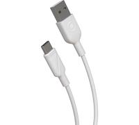 MUVIT FOR CHANGE USB A VERS USB C CABLE 1.2M BLANC