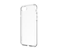 Muvit for France Coque Transparente Antichoc 1M80 pour iPhone SE/8/7/6S/6. Eco-Responsable - Protection des Chutes - Transparente-Conçue avec du Plastique 100% recyclé-Durable-Origine France Garantie