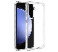 Muvit Coque Transparente Renforcée 3M pour Samsung Galaxy S23 FE - Plastique 100% recyclé
