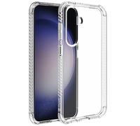 Muvit for France Coque Transparente Résistante aux Chutes de 3M pour Samsung Galaxy S24. Eco-Responsable - Protection des Chutes - Plastique 100% recy urable - Origine France Garantie