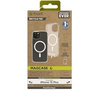 Muvit Funda Recycletek Magsafe Transparente para iPhone 15 Plus