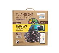 Muvit Bande LED iO MIOLST005 USB WiFi TV RGB 3 m Noir – capteur d'ambiance et de son