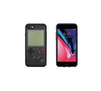MUVIT LIFE Coque Retro Game Noire: Apple iPhone SE / 8 / 7