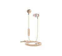 Muvit M1i - Ecouteurs avec micro - intra-auriculaire - filaire - jack 3,5mm - or