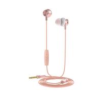Muvit MUHPH0081 écouteur/casque Avec fil Ecouteurs Appels/Musique Or rose