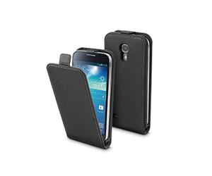 Muvit MUSLI0256 Etui Slim pour Samsung Galaxy Mini S4 Noir