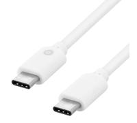 MUVIT Spring Câble 3A Type C vers Type C - 0.7 m - Blanc