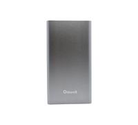 MUVIT TAB Batterie de Secours 5000MAH Finition METAL ARGENT