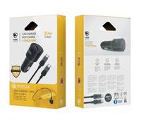 MUVIT TIGER Power charger voiture pd 30W +Cable USB C/USB C 3.1 gen1 - 1.2m