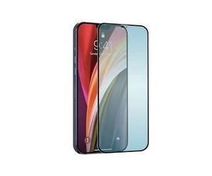 MUVITTIGER Verre anti-lumière bleue et anti bactérien pour Iphone 12 pro max