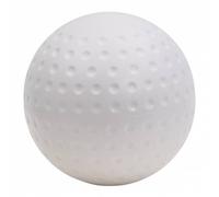 MUWO Ballon de hockey sur terrain avec picots - Faible rebond - Pour clubs ou loisirs - Taille unique - Poids : 160 g - Blanc