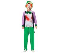 MUWO Costume d'Halloween collection MIESEPETER - Déguisements effrayants pour homme et femme - Zombie, clown, vampire, sorcière, religieuse, etc. - Pour Halloween et fête (Chapelier fou, taille unique