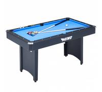 MUWO "Gagnant" Table de billard 153x84x79 cm noir bleu Taille :taille unique