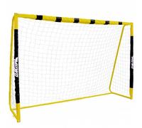 MUWO Grande cage de football en acier 3 x 2 m noir/jaune Taille:taille unique