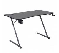 MUWO "Vision" e-sport Table de jeu noir/gris Taille :taille unique
