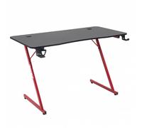 MUWO "Vision" e-sport Table de jeu noir/rouge Taille :taille unique