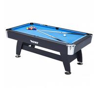 MUWO "Winner Gold" Table de billard 214x112x81 cm noir bleu Taille :taille unique