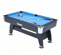 MUWO "Winner Pro" Table de billard 183x102x81 cm noir bleu Taille :taille unique