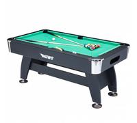 MUWO "Winner Pro" Table de billard 183x102x81 cm vert noir Taille :taille unique