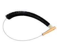 Muxel Brosse pour radiateur en poils de chèvre - La brosse avec longue tête de brosse pour radiateurs