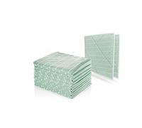 Muxel Lot de 12 chiffons de nettoyage en bambou