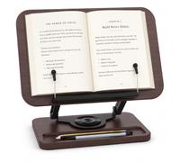 MUXHEL Support de livre pour lecture réglable en hauteur 7,5-38 cm