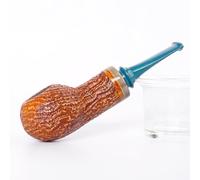 MUXIANG Pipe à tabac briar fait à la main avec Beautiful Art Design FA10059 (Dark)