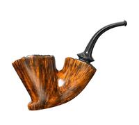 MUXIANG Pipe à tabac briar fait à la main avec Beautiful Art Design MA50449H1W1K