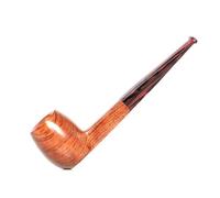 MUXIANG Pipe à tabac en bois de poire avec tige colorée AD0089