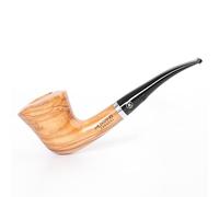 MUXIANG Pipe à tabac faite à la main en bois d'olivier unique AB0006