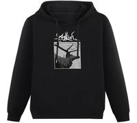 MUXIAOQI Agalloch The Mantle Hoody Hoody Unisex Ptinted Hoodies Long Sleeve Men's Hooded with Pocket Black XXL