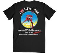 MUXIAOQI Mens T Shirt The Beast in York 1982 Tour Black L