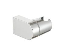 Muxios Support de douche mural pour pommeau de douche à main, support réglable en hauteur grand angle réglable pour répondre à n'importe quel espace de salle de bain chromé