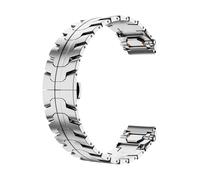 MUXUMAO Bracelet de montre en acier inoxydable à ajustement rapide for montres de 20 mm et 22 mm, for hommes et femmes, bracelets métalliques(Silver,20mm)