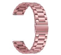 MUXUMAO Bracelet de Montre Universel en Acier Inoxydable à dégagement Rapide, 22 mm(Pink_22mm)