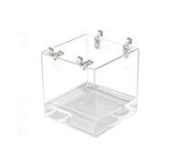 MUXZSIZ Bain d'oiseaux léger en Acrylique Transparent, idéal pour Le | perruches et le plaisir des calopsittes. Importation à grande échelle.