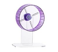 MUXZSIZ Jouet d'exercice léger pour, Support Violet 21 cm | animaux de compagnie de profiter d'aventures et de moments de forme en toute sécurité, sans installation compliquée. Roue
