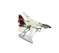 MUXZSIZ Maquette d'avion F-14A avec Support, verrière ouvrante Haute | présentation dynamique et kit de collection F-14A en alliage 172